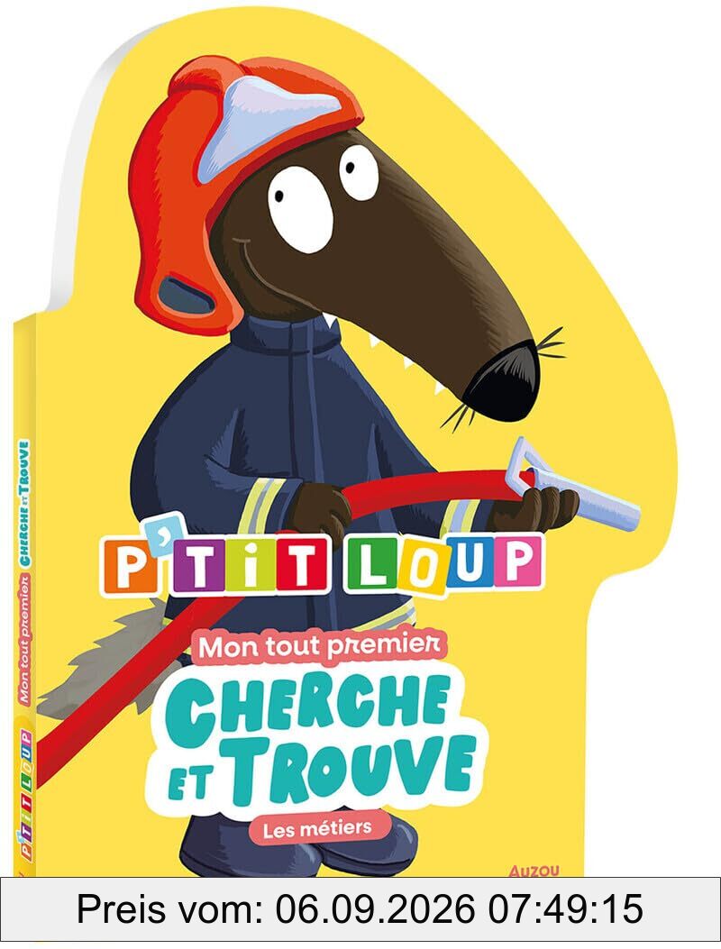 P'tit Loup : mon tout premier cherche et trouve : les métiers