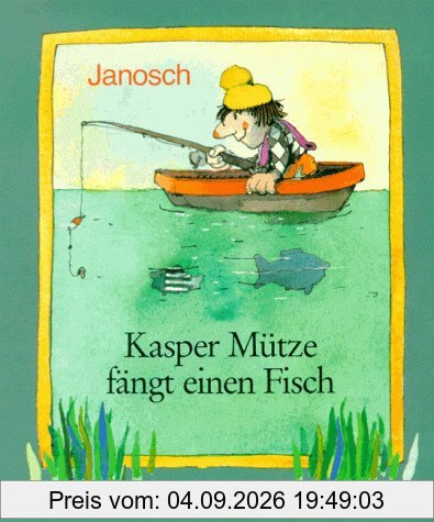 Kasper Mütze fängt einen Fisch