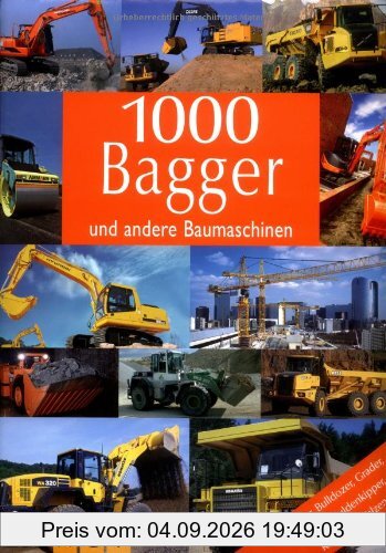 1000 Bagger und andere Baumaschinen