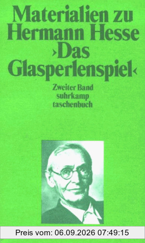 Materialien zu Hermann Hesse 'Das Glasperlenspiel'