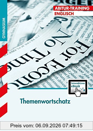 Abitur-Training Englisch / Themenwortschatz mit ActiveBook: mit CD-ROM