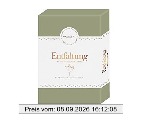 Elma van Vliet Entfaltung - 50 Inspirationskarten (Impulse und Denkanstöße für den Alltag)