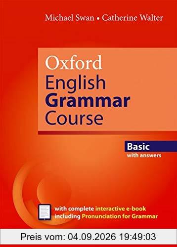 Oxford English Grammar Course Basic Revised Edition with Answers