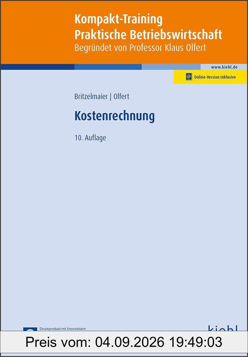 Kompakt-Training Kostenrechnung