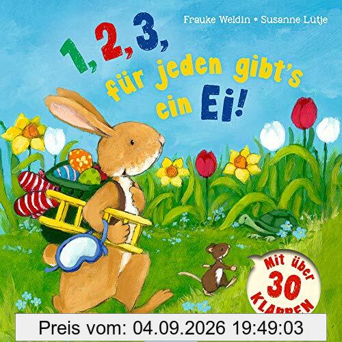 1,2,3 für jeden gibt´s ein Ei!