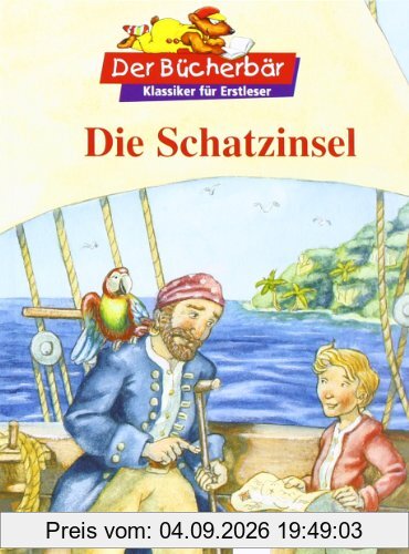 Die Schatzinsel. Der Bücherbär: Klassiker für Erstleser