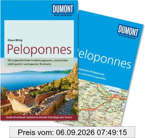 DuMont Reise-Taschenbuch Reiseführer Peloponnes