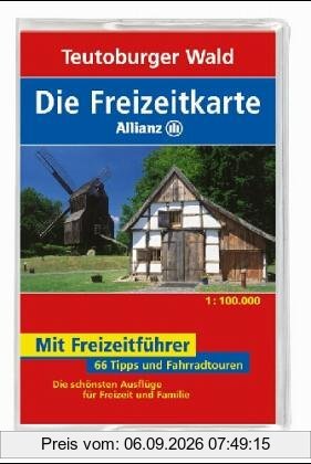Die Freizeitkarte Allianz, Bl.9, Teutoburger Wald