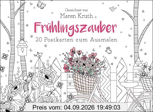 Frühlingszauber - Postkartenbuch