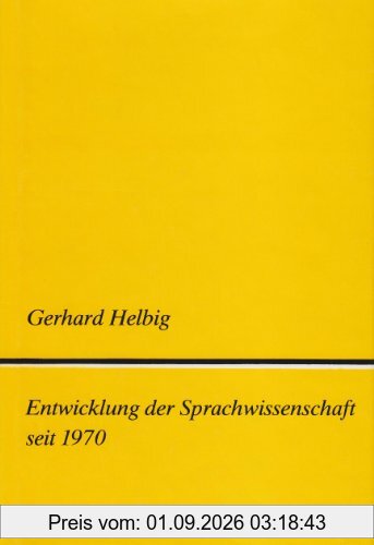 Entwicklung der Sprachwissenschaft seit 1970