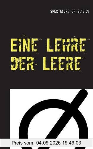 Eine Lehre der Leere