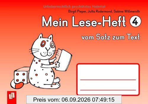 Mein Lese-Heft 4 - vom Satz zum Text