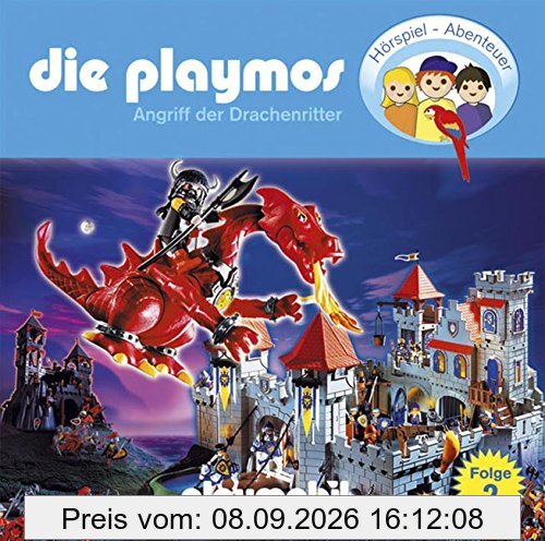 Die Playmos - Folge 2: Angriff der Drachenritter. Hörspiel.