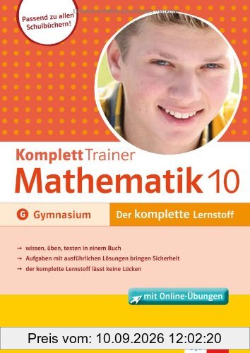 KomplettTrainer Gymnasium Mathematik 10. Klasse: Buch mit Online-Übungen
