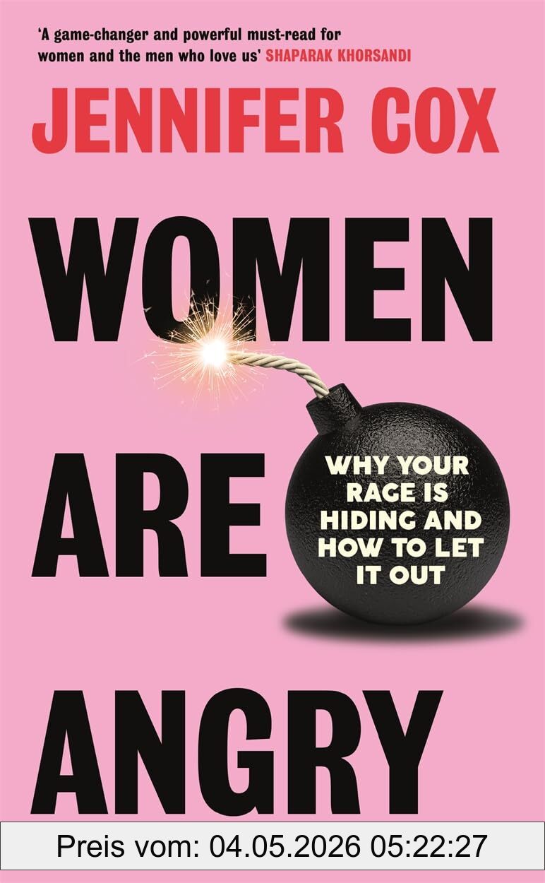 Jennifer Cox Women Are Angry, The Times Self-Help Book Of The Year 2024