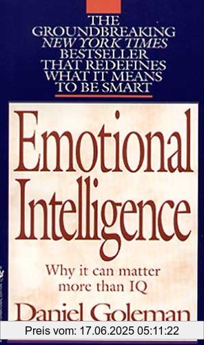 Binding : Taschenbuch, Label : Bantam, Publisher : Bantam, NumberOfItems : 1, medium : Taschenbuch, numberOfPages : 432, publicationDate : 1996-07-01, releaseDate : 1996-07-01, authors : Daniel Goleman, languages : english, ISBN : 055384007X