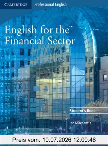 Ian Mackenzie English For The Financial Sector, Student's Book (Cambridge Exams Publishing)