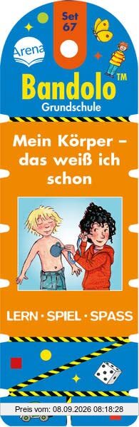 Bandolo Set 67 Grundschule. Mein Körper – das weiß ich schon: Lernspiel mit Lösungskontrolle für Vorschule und Grundschule
