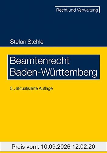 Beamtenrecht Baden-Württemberg (Recht und Verwaltung)