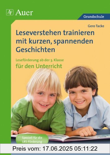 Binding : Broschiert, Edition : 2, Label : Auer Verlag in der AAP Lehrerfachverlage GmbH, Publisher : Auer Verlag in der AAP Lehrerfachverlage GmbH, medium : Broschiert, numberOfPages : 52, publicationDate : 2013-10-02, authors : Gero Tacke, languages : german, ISBN : 3403063313