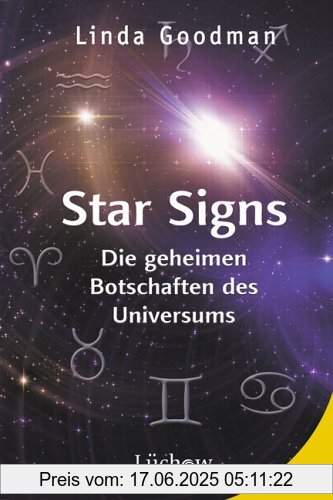 Binding : Taschenbuch, Edition : 1., Aufl., Label : Lüchow, Publisher : Lüchow, medium : Taschenbuch, numberOfPages : 296, publicationDate : 2005-03-01, authors : Linda Goodman, translators : Christa Broermann, Ute Mäurer, languages : german, ISBN : 3363030614