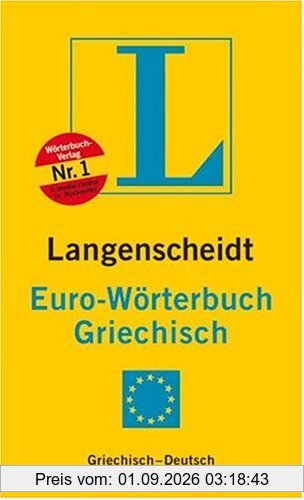 Langenscheidt Euro-Wörterbuch Griechisch