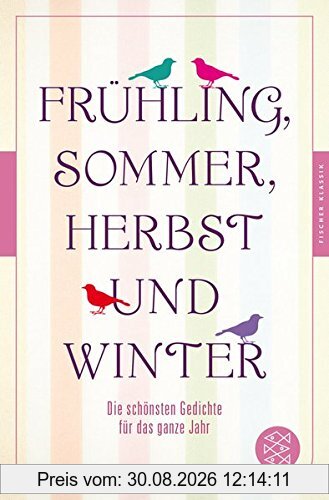 Frühling, Sommer, Herbst und Winter: Die schönsten Gedichte für das ganze Jahr