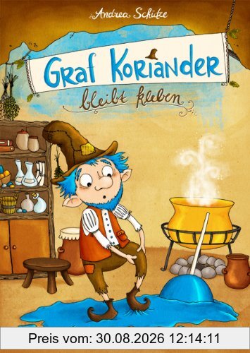 Graf Koriander bleibt kleben