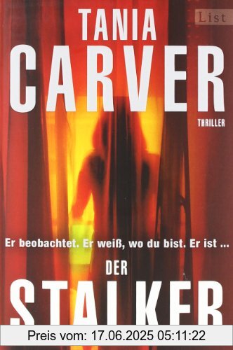 Binding : Broschiert, Label : List Hardcover, Publisher : List Hardcover, medium : Broschiert, numberOfPages : 480, publicationDate : 2011-08-12, authors : Tania Carver, translators : Sybille Uplegger, languages : german, ISBN : 3471350330