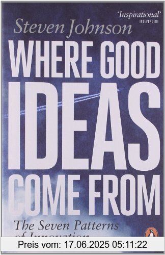 Binding : Taschenbuch, Label : Penguin, Publisher : Penguin, NumberOfItems : 1, PackageQuantity : 1, medium : Taschenbuch, numberOfPages : 336, publicationDate : 2011-09-29, authors : Steven Johnson, languages : english, ISBN : 0141033401