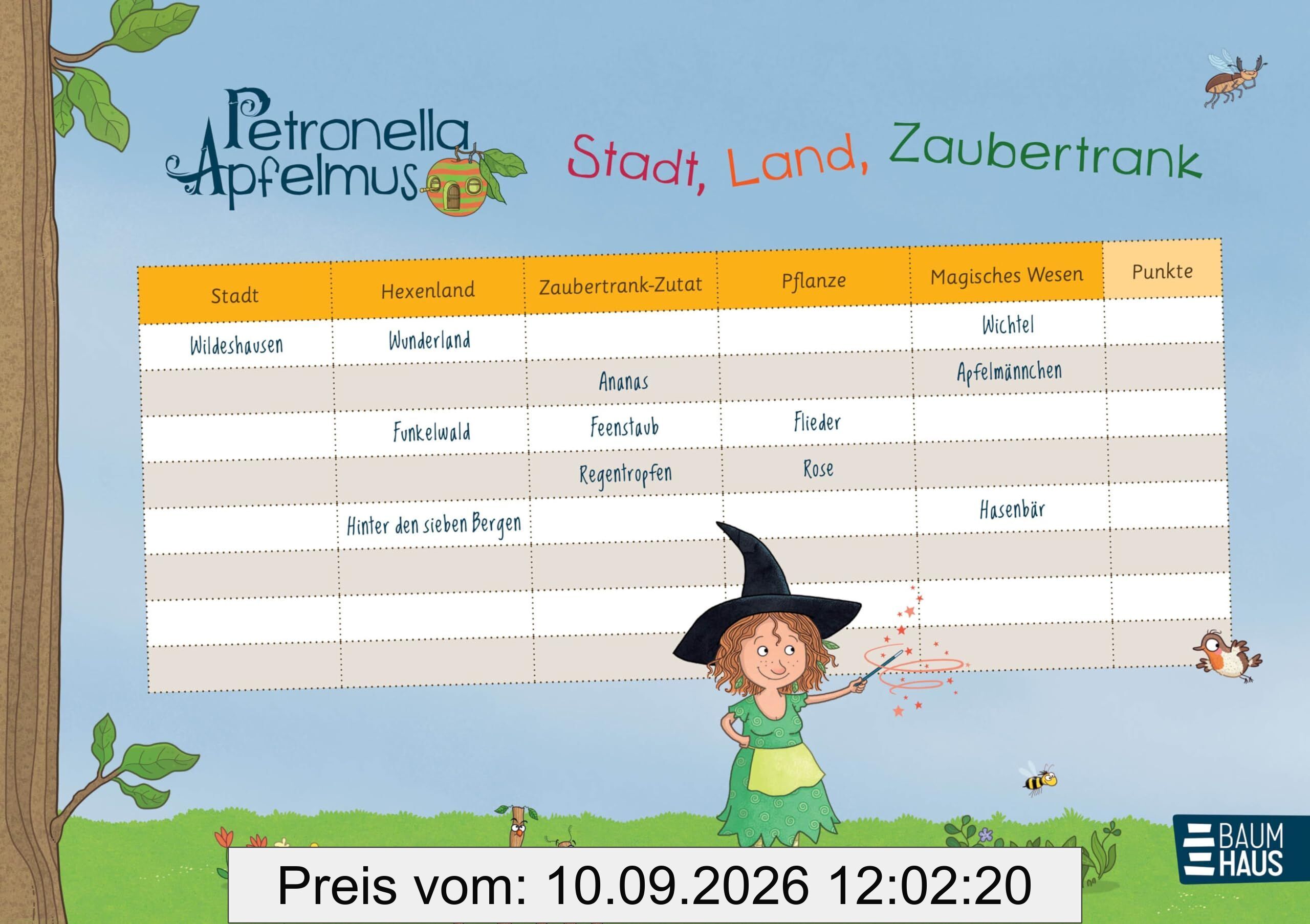 Petronella Apfelmus - Stadt, Land, Zaubertrank