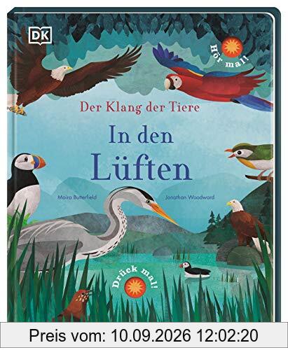 Der Klang der Tiere. In den Lüften: Sound-Buch mit 9 außergewöhnlichen Vogelstimmen