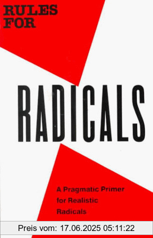 Binding : Taschenbuch, Edition : Vintage Books., Label : Vintage, Publisher : Vintage, NumberOfItems : 1, medium : Taschenbuch, numberOfPages : 224, publicationDate : 1989-10-23, releaseDate : 1989-10-23, authors : Saul Alinsky, languages : english, ISBN : 0679721134