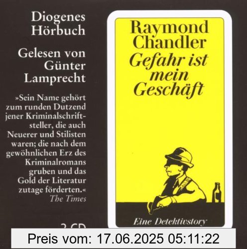 Binding : Audio CD, Edition : 1., Aufl., Label : Diogenes, Publisher : Diogenes, NumberOfItems : 2, Format : Audiobook, medium : Audio CD, publicationDate : 2008-01-01, authors : Raymond Chandler, narrators : Günter Lamprecht, languages : german, ISBN : 3257801734