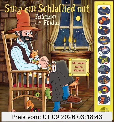 Sing ein Schlaflied mit Pettersson und Findus. Mit vielen tollen Rätseln!