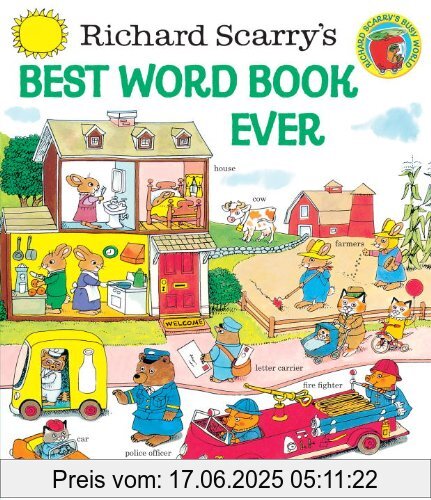 Binding : Gebundene Ausgabe, Label : Golden Books, Publisher : Golden Books, NumberOfItems : 2, PackageQuantity : 1, Format : Special Edition, medium : Gebundene Ausgabe, numberOfPages : 72, publicationDate : 1999-09-01, releaseDate : 1999-09-01, authors : Richard Scarry, languages : english, ISBN : 0307155102