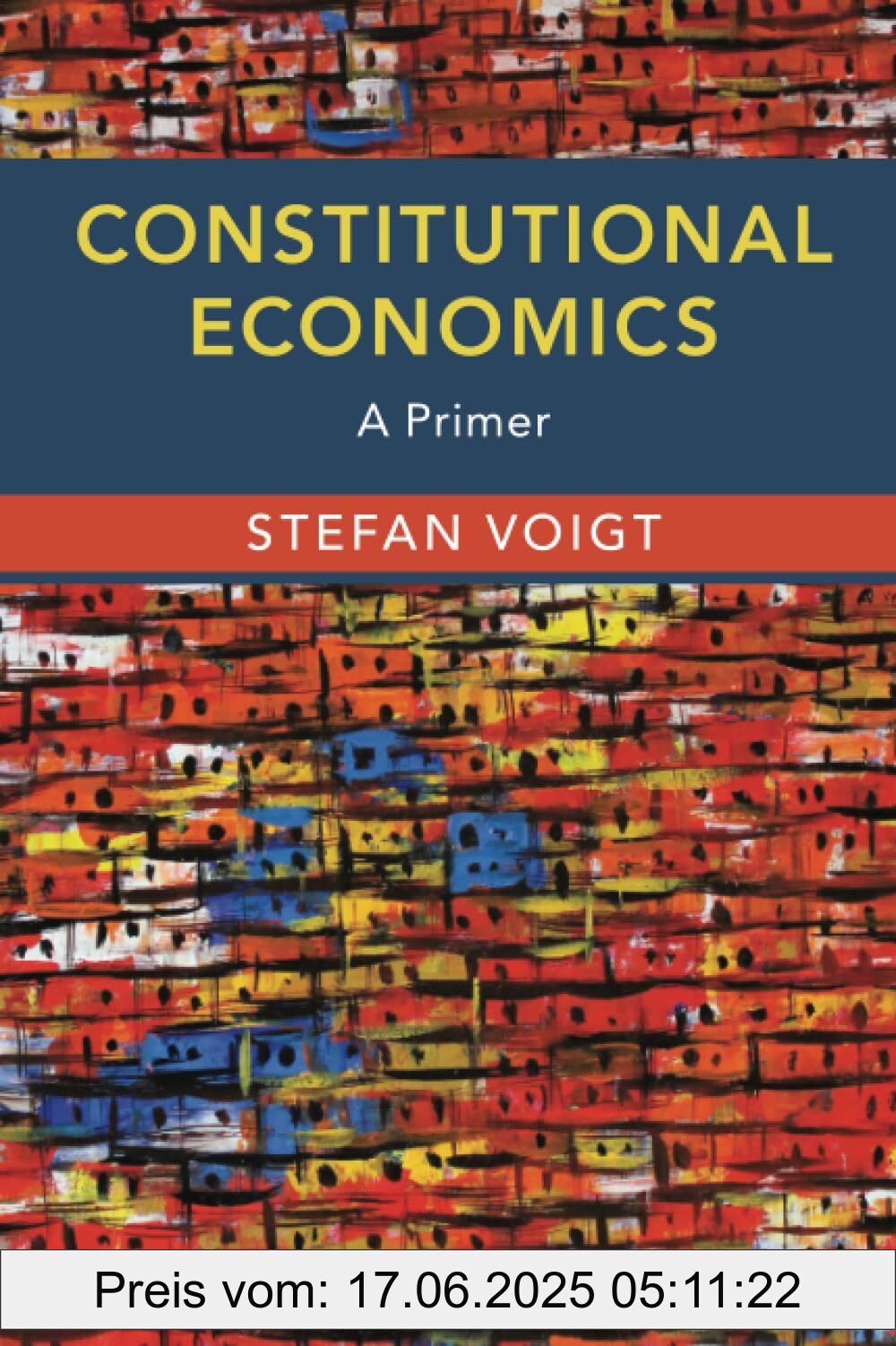 Brand : Cambridge University Press, Binding : paperback, Label : Constitutional Economics : A Primer, medium : paperback, numberOfPages : 154, publicationDate : 2020-06-18, releaseDate : 2020-06-18, languages : english, ISBN : 1108708390