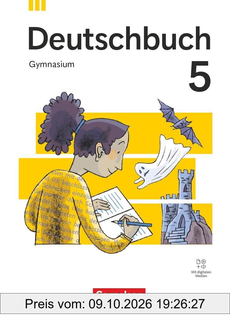 Deutschbuch Gymnasium 5. Schuljahr - Allgemeine Ausgabe 2026 - Schulbuch mit digitalen Medien