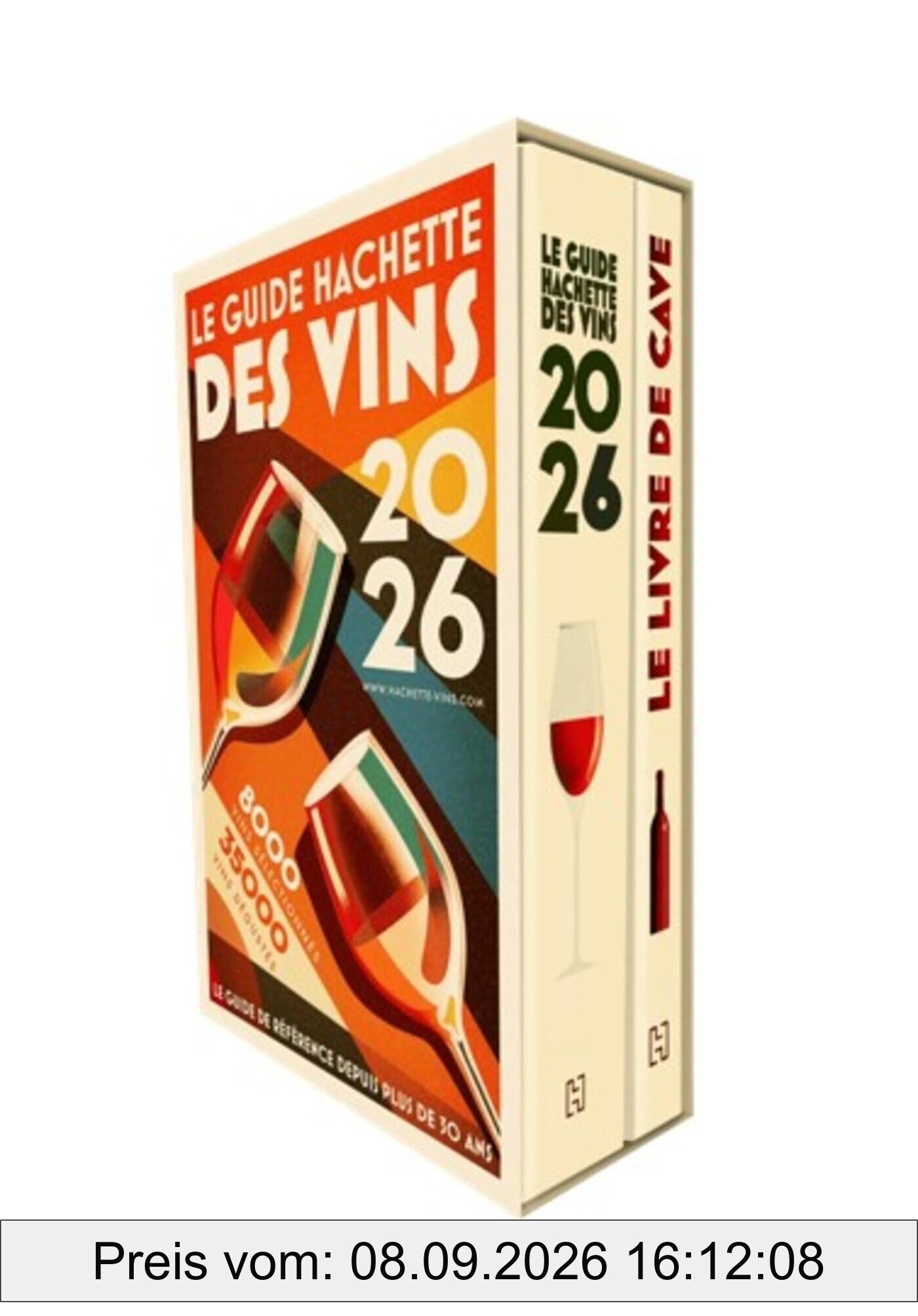 Le guide Hachette des vins et son livre de cave : 2026