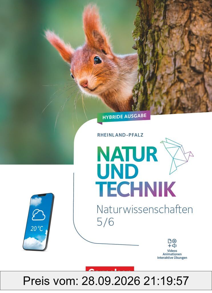 Natur und Technik - Naturwissenschaften: 5./6. Schuljahr - Rheinland-Pfalz - Schulbuch
