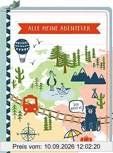 Reisetagebuch - Reisezeit Kids - Alle meine Abenteuer