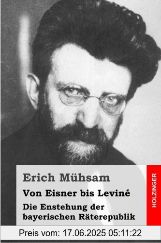 Binding : Taschenbuch, Label : CreateSpace Independent Publishing Platform, Publisher : CreateSpace Independent Publishing Platform, medium : Taschenbuch, numberOfPages : 68, publicationDate : 2015-03-13, authors : Erich Mühsam, ISBN : 1508841225