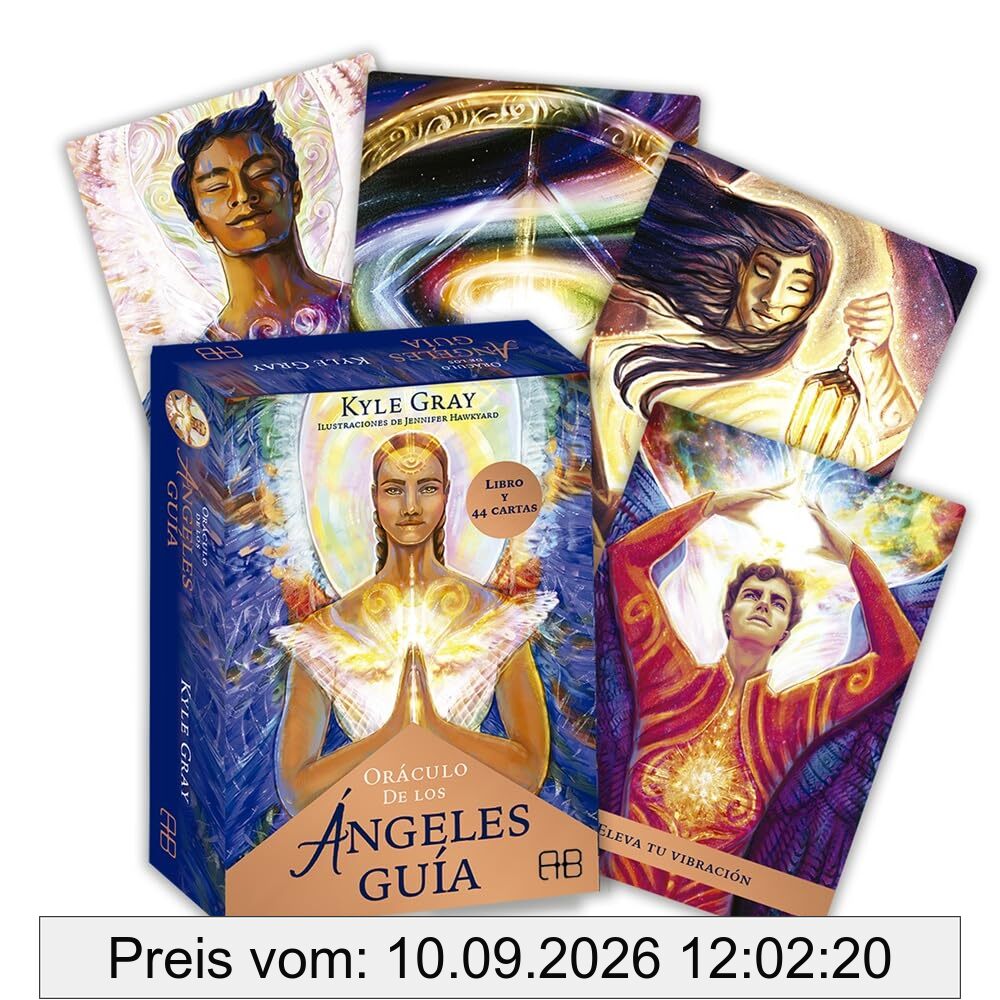 Oráculo de los ángeles guía: Libro y 44 cartas (Adivinación - Tarot -Oráculo)