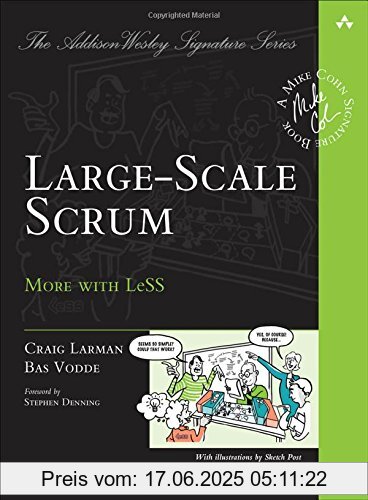Binding : Taschenbuch, Edition : 01, Label : Addison Wesley, Publisher : Addison Wesley, PackageQuantity : 1, medium : Taschenbuch, numberOfPages : 368, publicationDate : 2016-08-05, authors : Craig Larman, Bas Vodde, languages : english, ISBN : 0321985710
