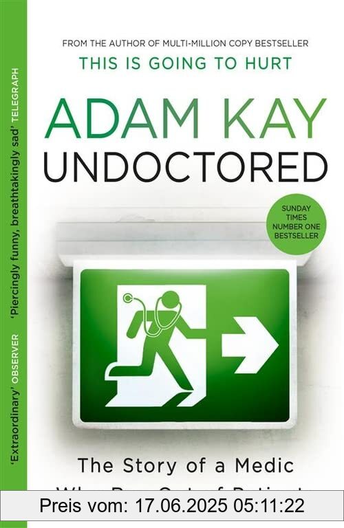 Binding : Taschenbuch, Label : Orion Publishing Group, Publisher : Orion Publishing Group, medium : Taschenbuch, numberOfPages : 304, publicationDate : 2023-06-08, releaseDate : 2023-06-08, authors : Adam Kay, ISBN : 1398700398