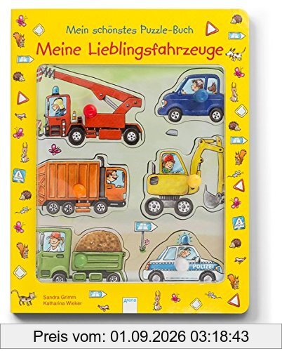 Meine Lieblingsfahrzeuge. Mein schönstes Puzzle-Buch