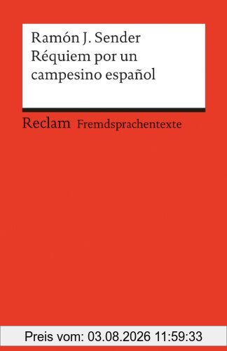 Sender, Ramón J. Réquiem Por Un Campesino Español