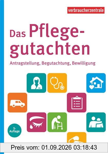 Das Pflegegutachten: Antragstellung, Begutachtung, Bewilligung. Mit Checklisten für den Pflegebedarf