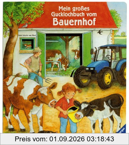 Mein großes Gucklochbuch vom Bauernhof