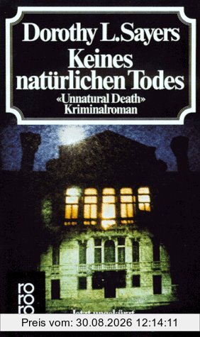 Keines natürlichen Todes.